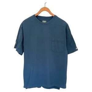 CE Schmidt Workwear Blue S/S T-Shirt Men's L Pocket Tee